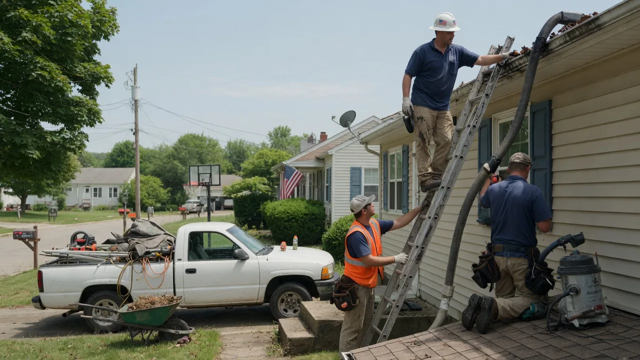 Gutter Installation in Amesville, OH near me